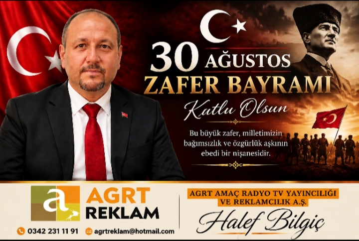 Halef Bilgiç’ten 30 Ağustos Zafer Bayramı Mesajı: “Büyük Zaferimizin Gururunu ve Coşkusunu Yaşıyoruz”