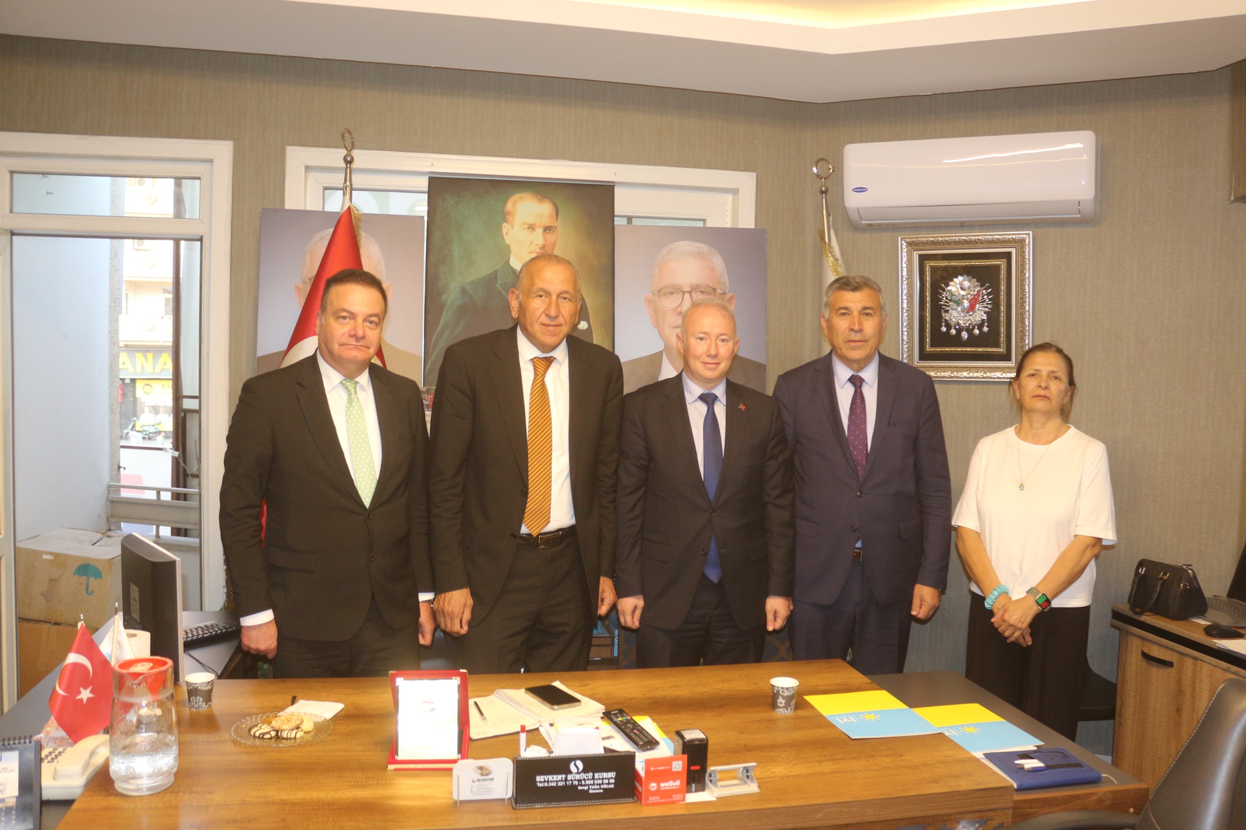 Ankara Gaziantepliler Derneği Heyetinden İYİ Parti İl Başkanlığı’na Anlamlı Ziyaret!