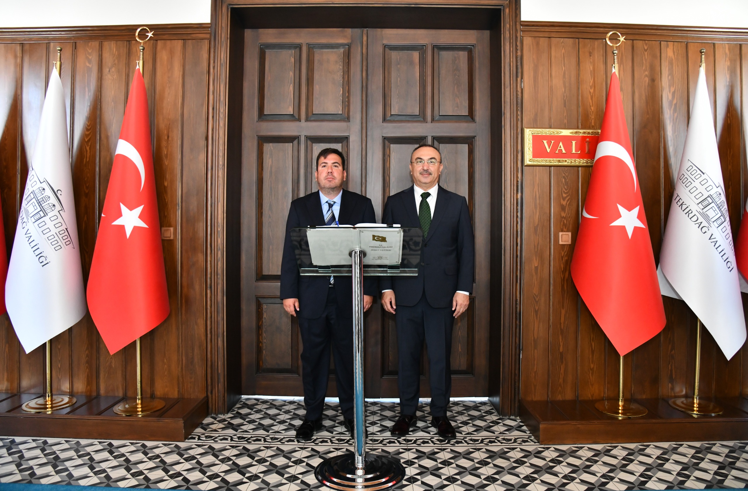 Adalet Bakan Yardımcısı Can Tuncay’dan Tekirdağ Valisi Recep Soytürk’e Ziyaret