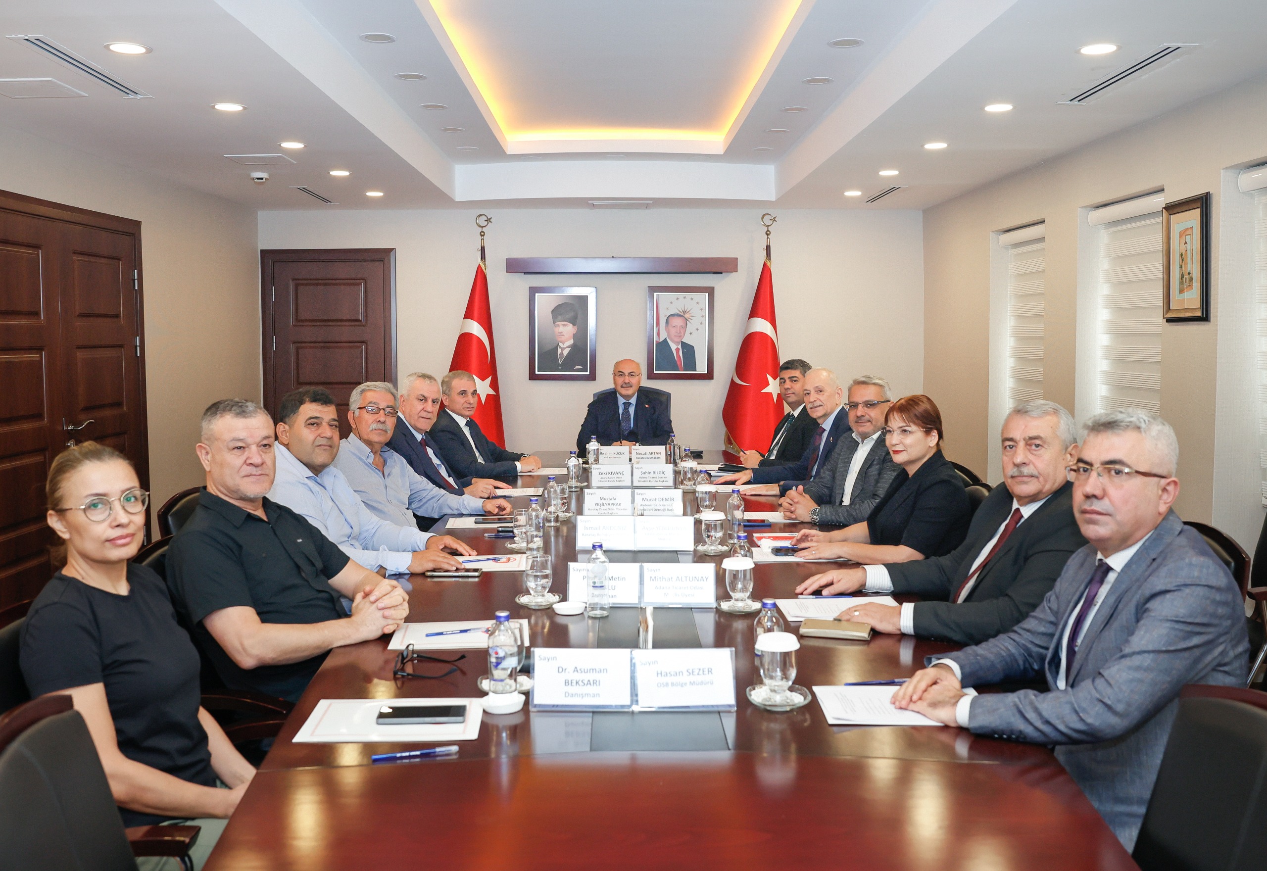 Adana Karataş Su Ürünleri OSB Müteşebbis Heyet Toplantısı Gerçekleştirildi