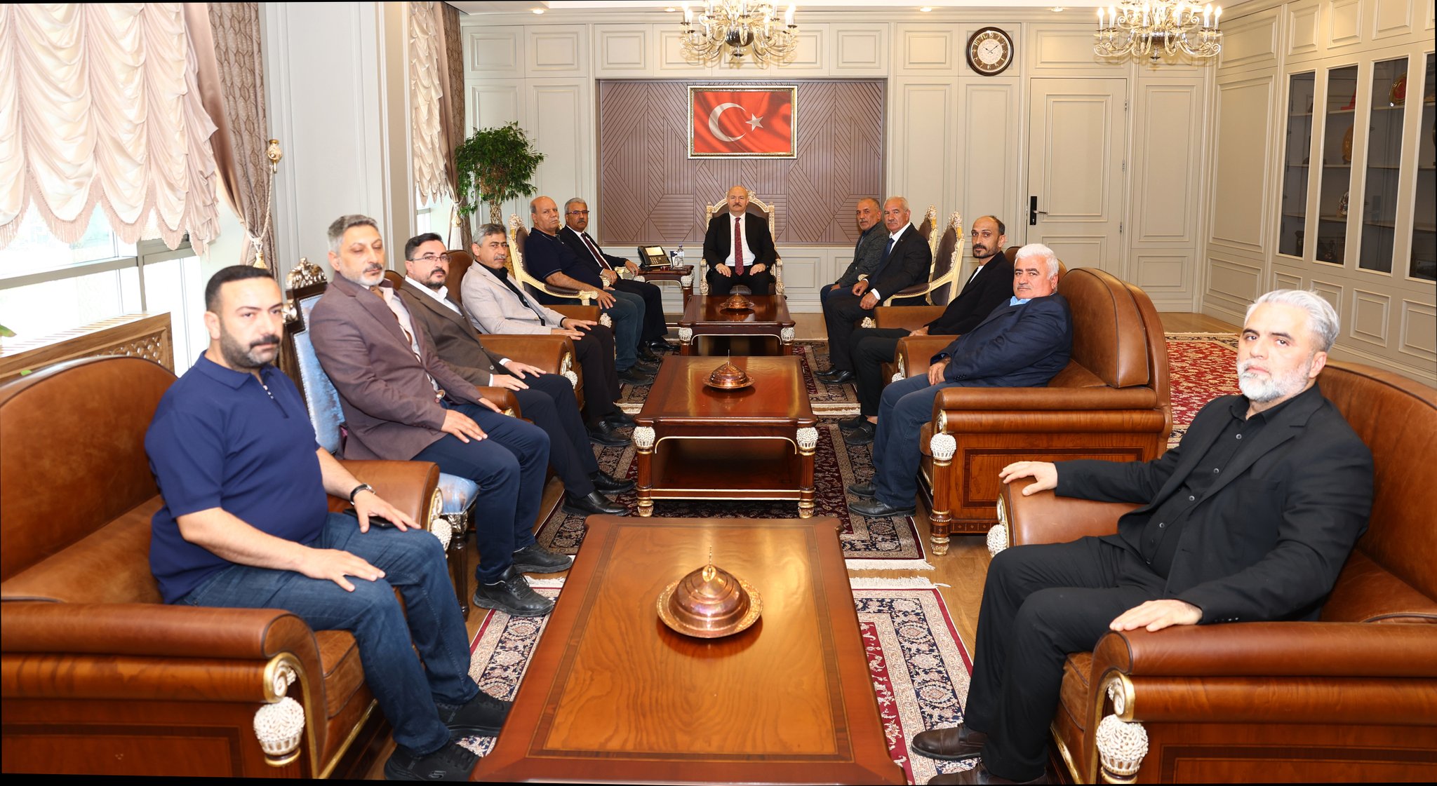 Adıyaman Valisi Abdullah Küçük’e Hayırlı Olsun Ziyaretleri Sürüyor