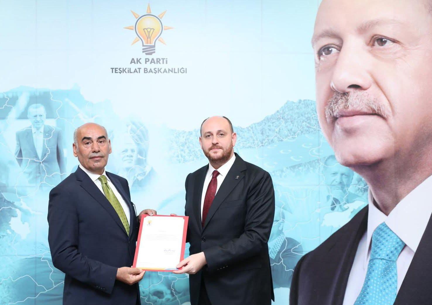 AK Parti Arpaçay İlçe Başkanlığına Lütfü Yalçın Oruç Atandı