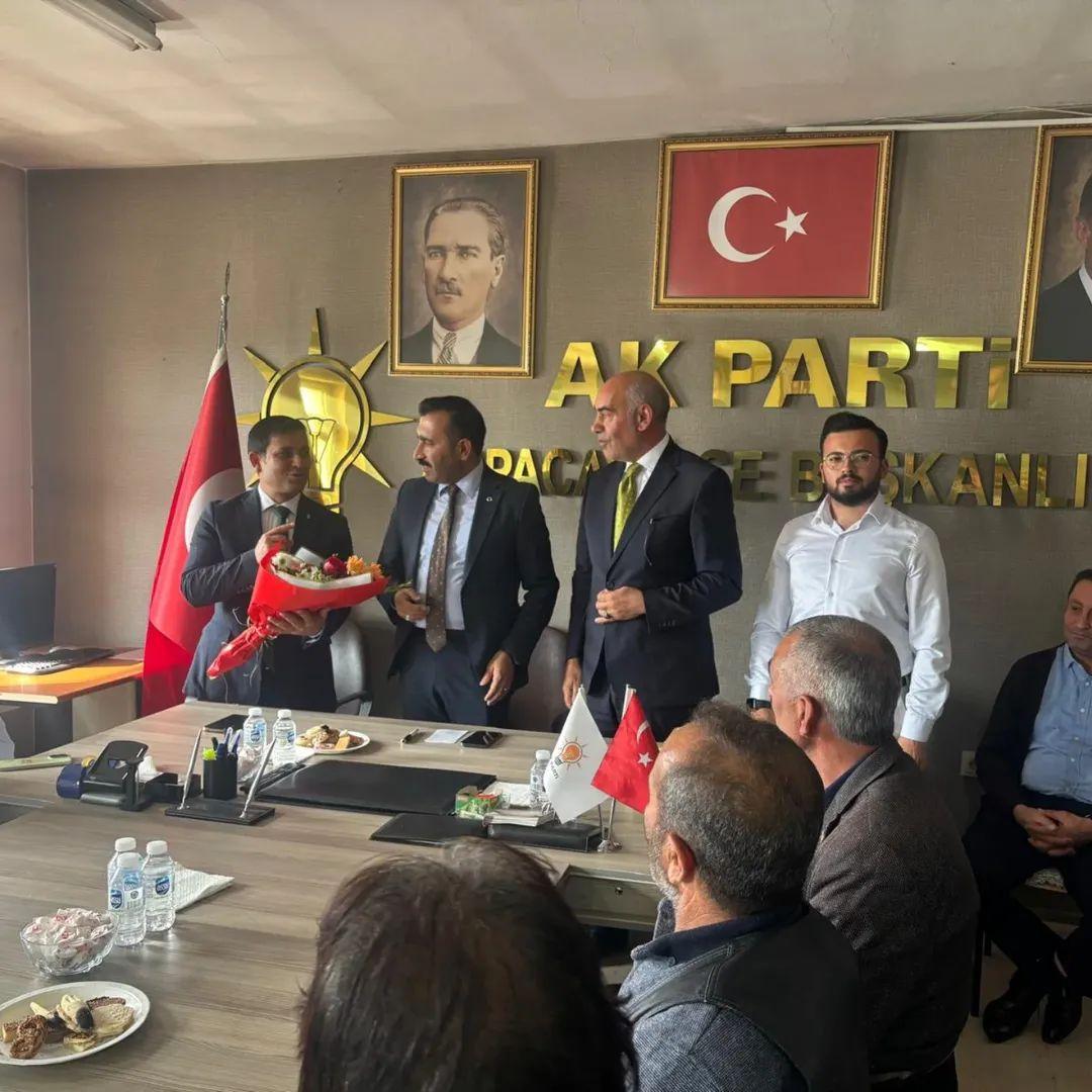 AK Parti Arpaçay İlçe Başkanlığı’nda Devir Teslim Töreni Gerçekleşti