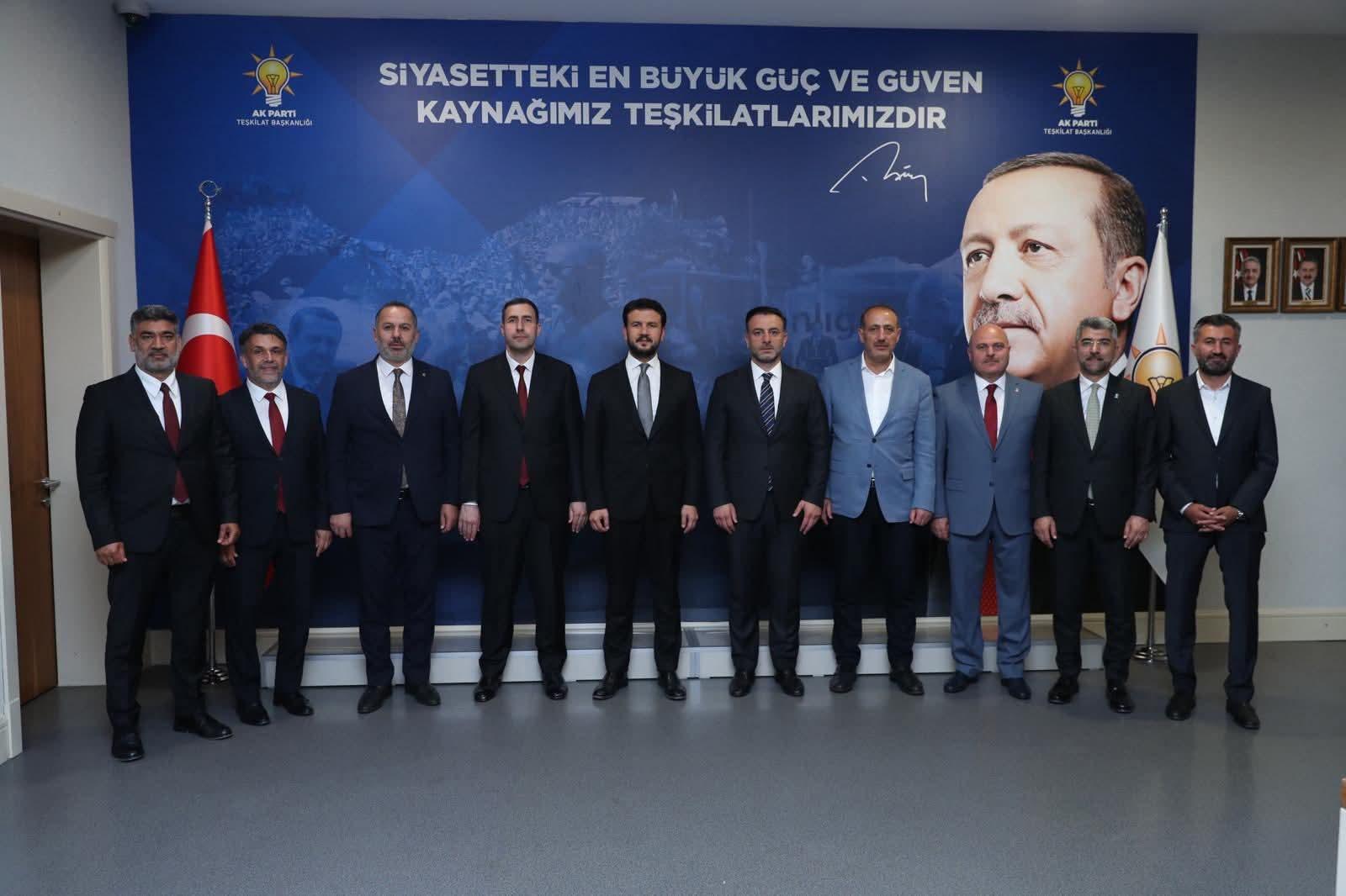 AK Parti Kars İl Başkanı Muammer Sancar, Bölge Koordinasyon Toplantısına Katıldı
