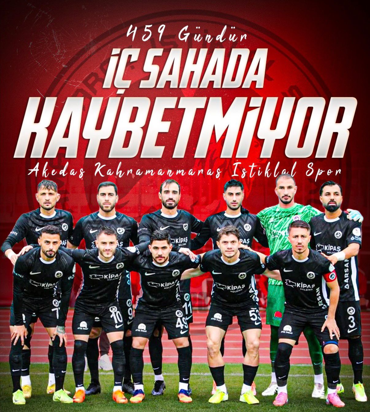Akedaş Kahramanmaraş İstiklalspor, 459 Gündür İç Sahada Yenilmiyor!