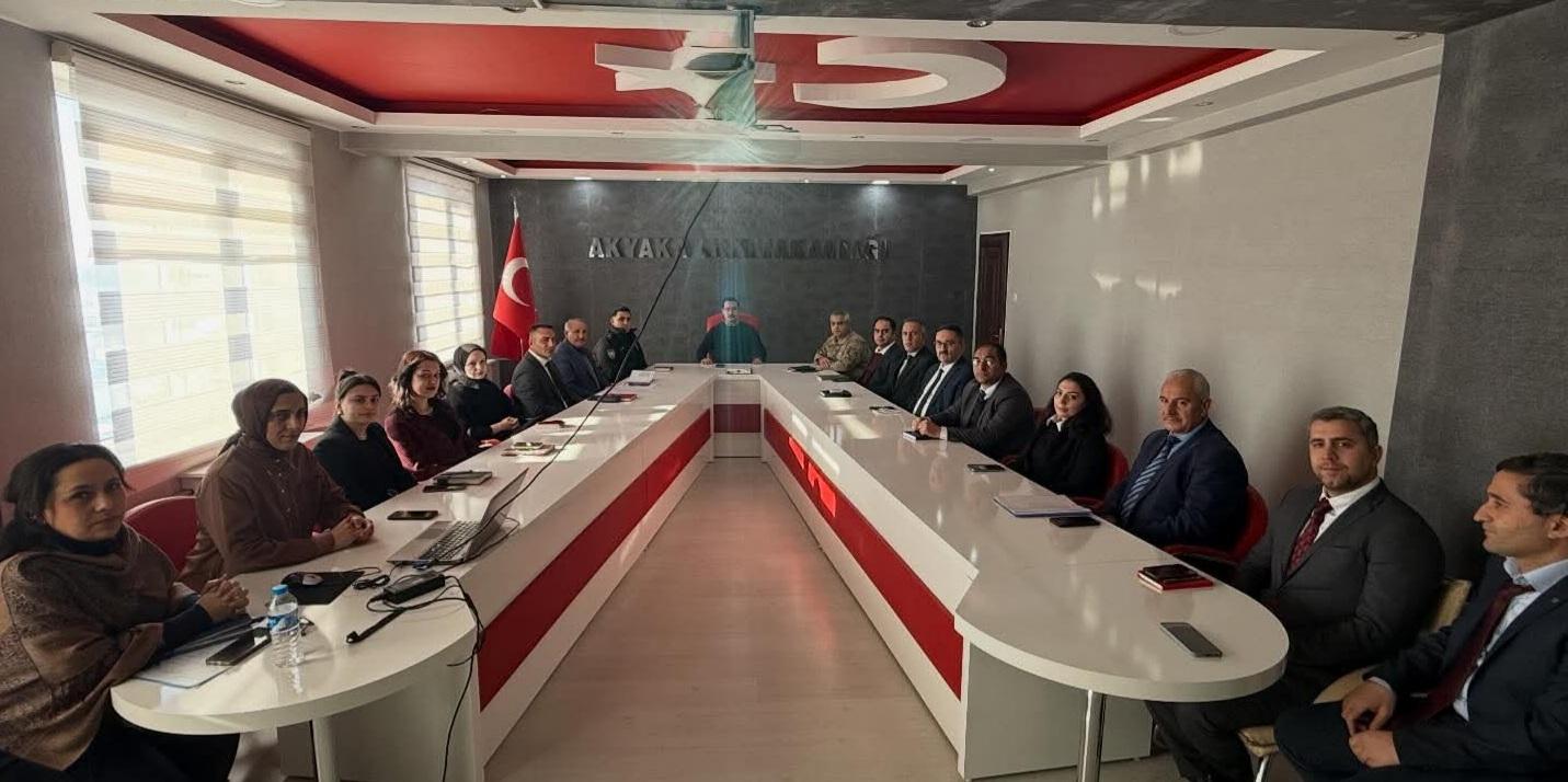 Akyaka’da Kamu Hizmetleri Masaya Yatırıldı: 2025 Yılı Değerlendirme Toplantısı Yapıldı