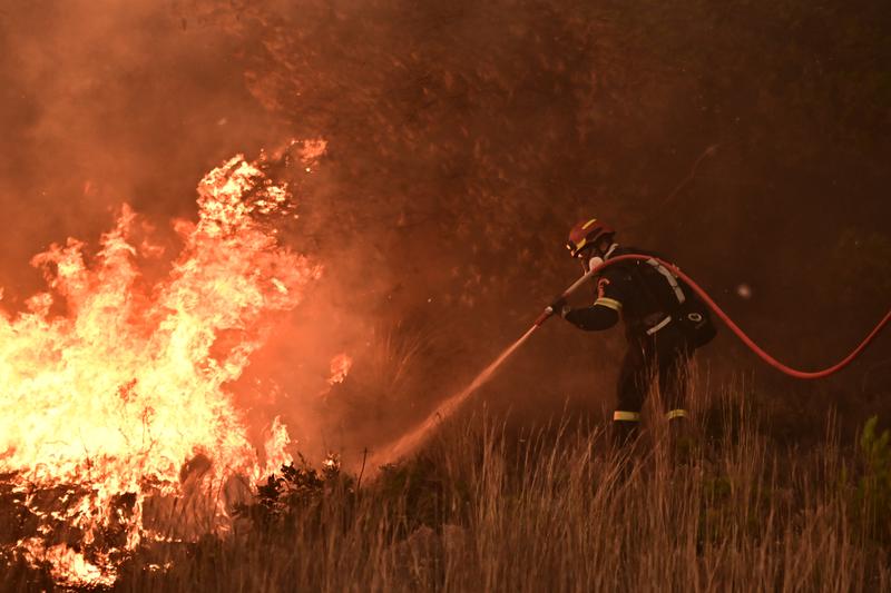 Alanya’da Orman Yangını: 1 Kişi Hastaneye Kaldırıldı