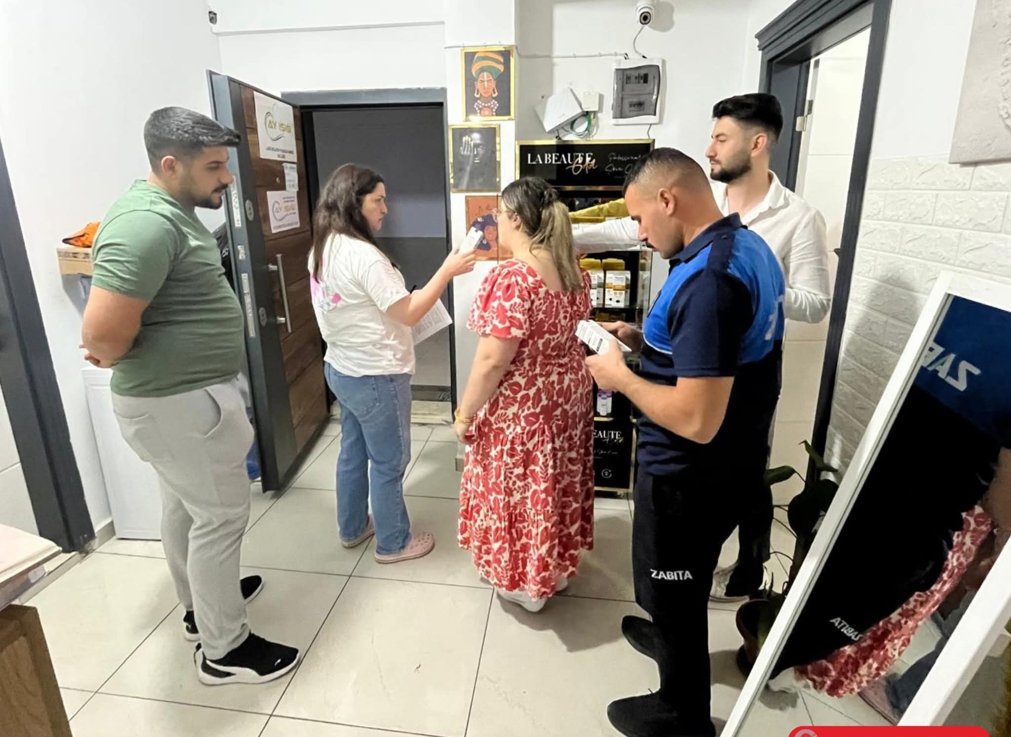 Altınözü’de Güzellik Salonlarına Ortak Denetim