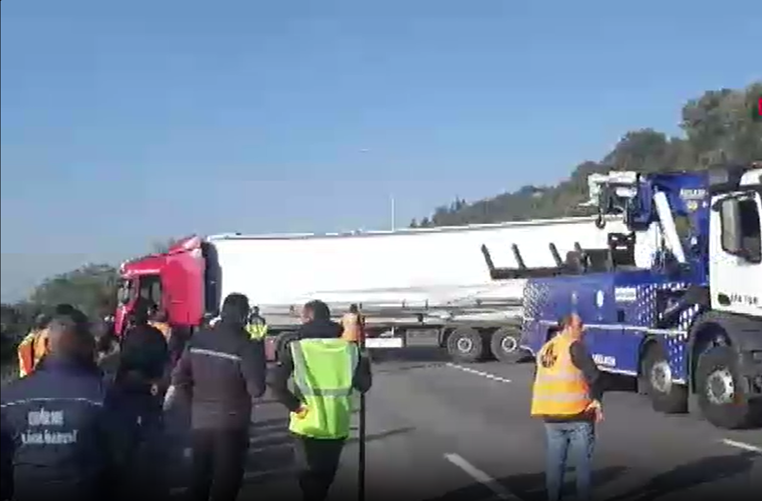 Anadolu Otoyolu’nda Zincirleme Kaza: Ankara İstikameti Ulaşıma Kapandı