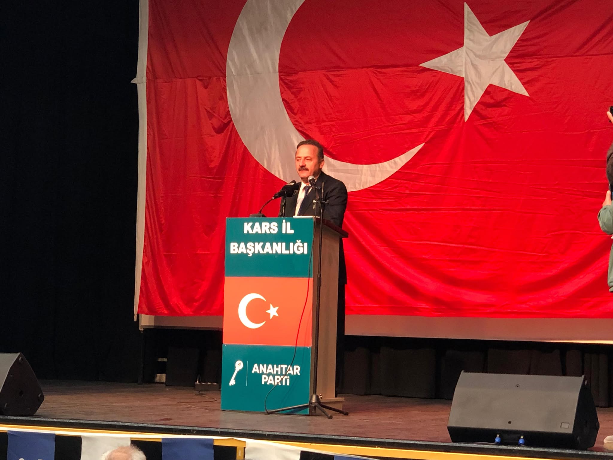 Anahtar Parti Genel Başkanı Yavuz Ağıralioğlu Kars’a Geldi