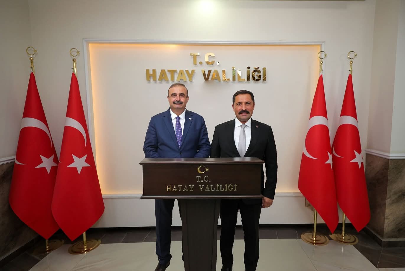 Anayasa Mahkemesi Üyesi Rıdvan Güleç’ten Vali Masatlı’ya Ziyaret