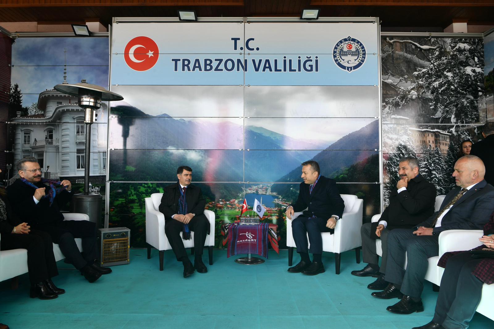 Ankara Valisi Vasip Şahin’den Trabzon Günleri’ne Destek Ziyareti