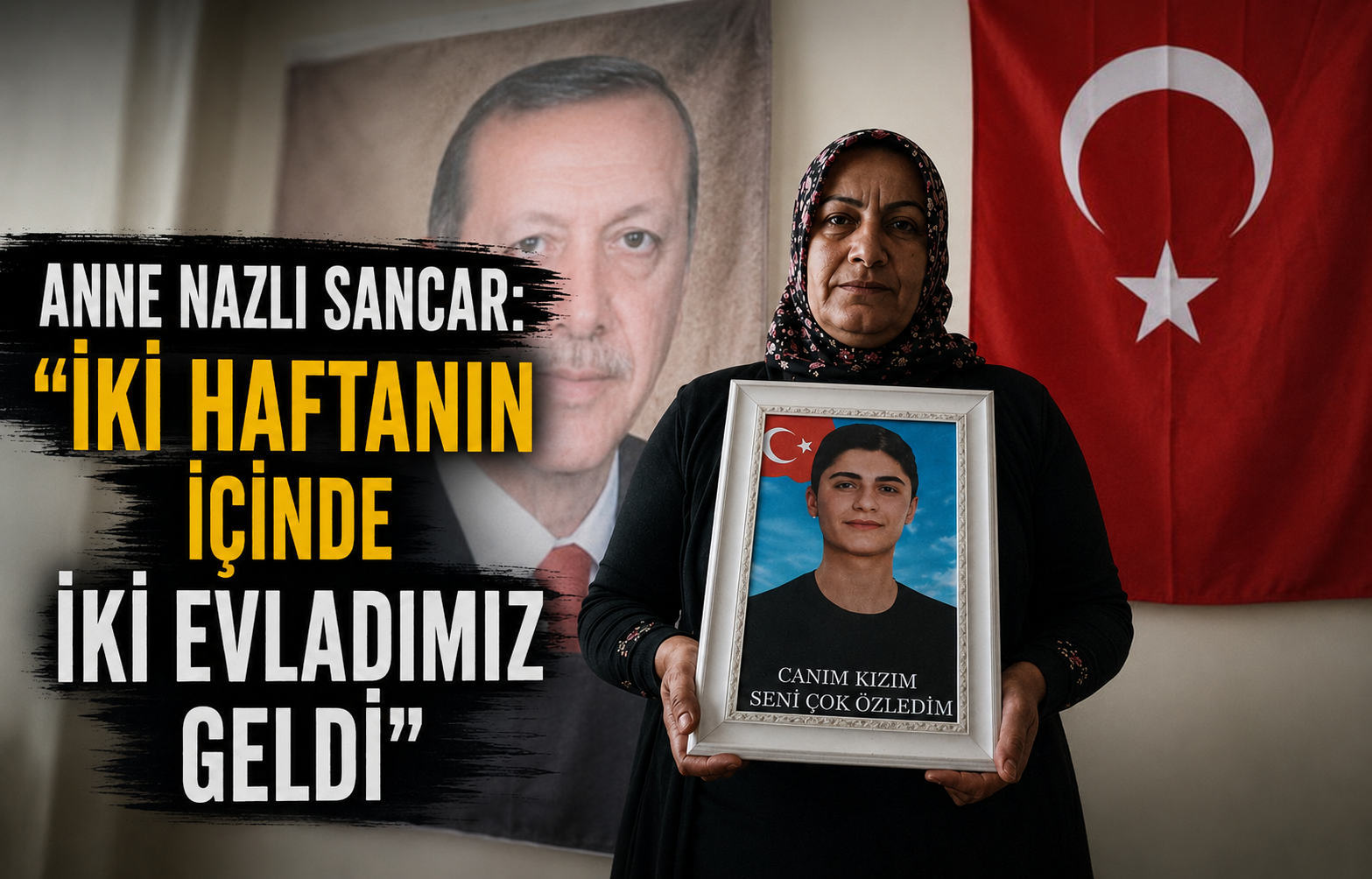 Anne Nazlı Sancar: “İki haftanın içinde iki evladımız geldi”