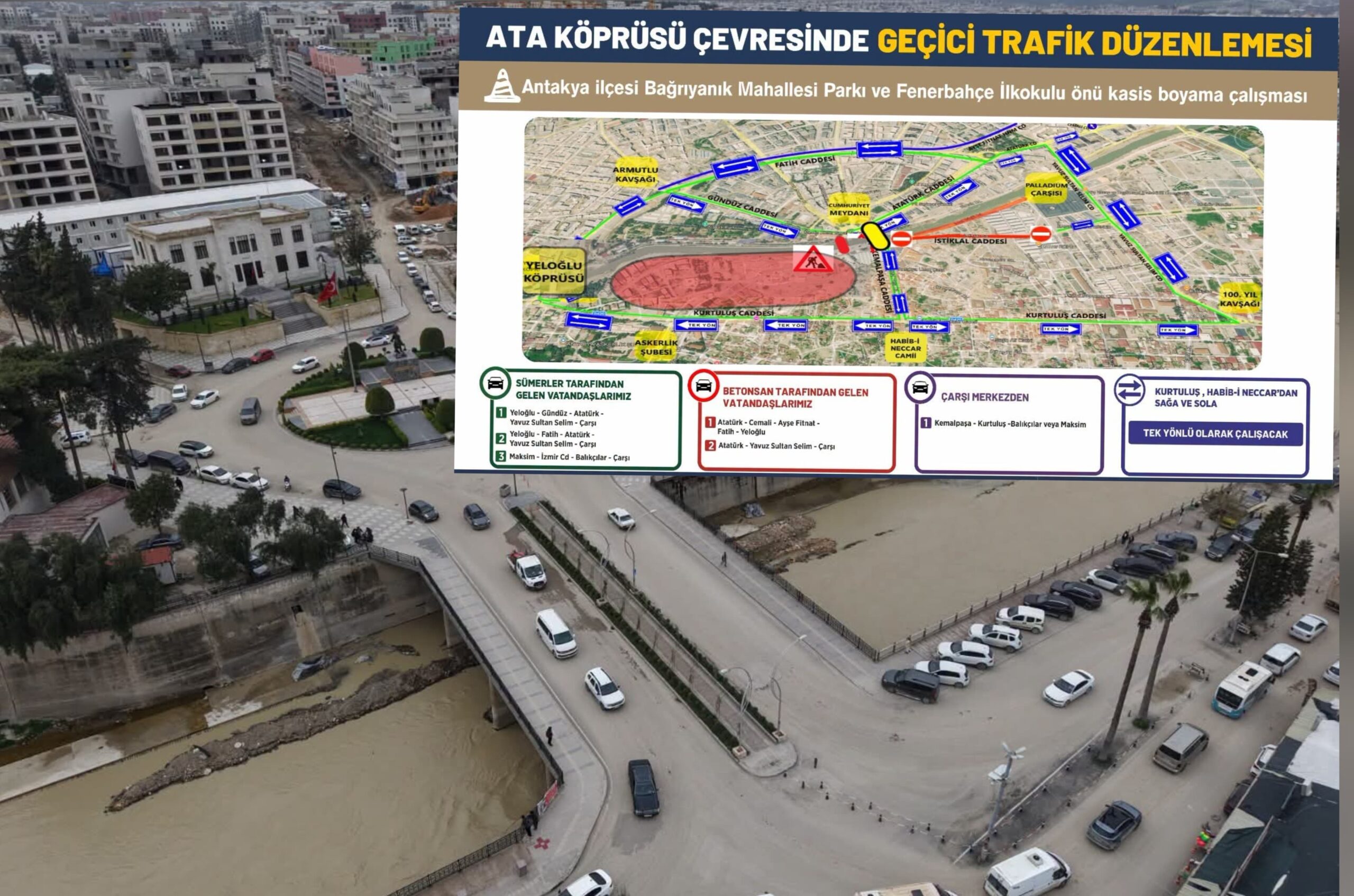 Antakya Ata Köprüsü 1 Temmuz’da Yıkılıyor