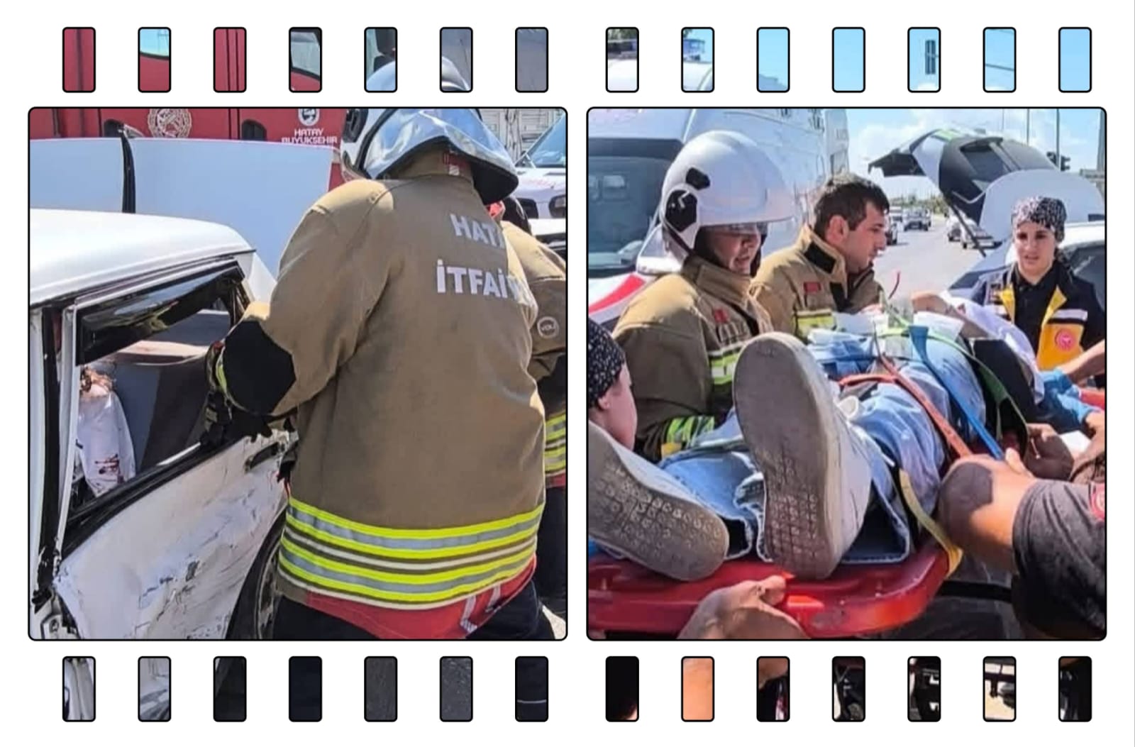 Antakya’da Trafik Kazası