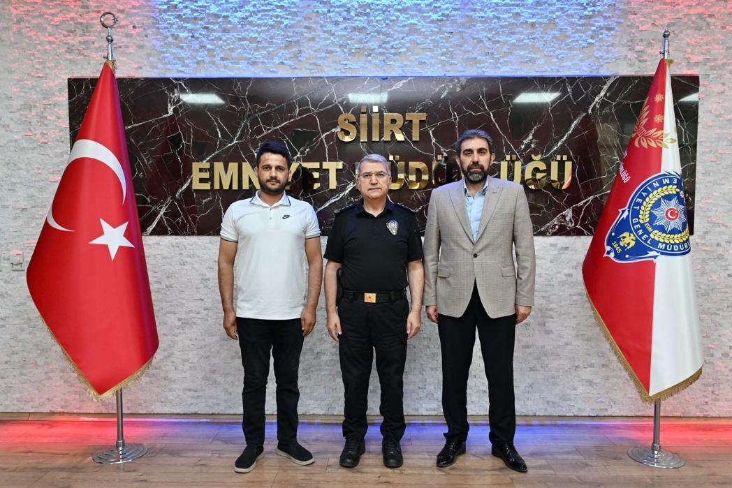 ASRİAD Heyetinden Emniyet Müdürü Özdemir’e Ziyaret