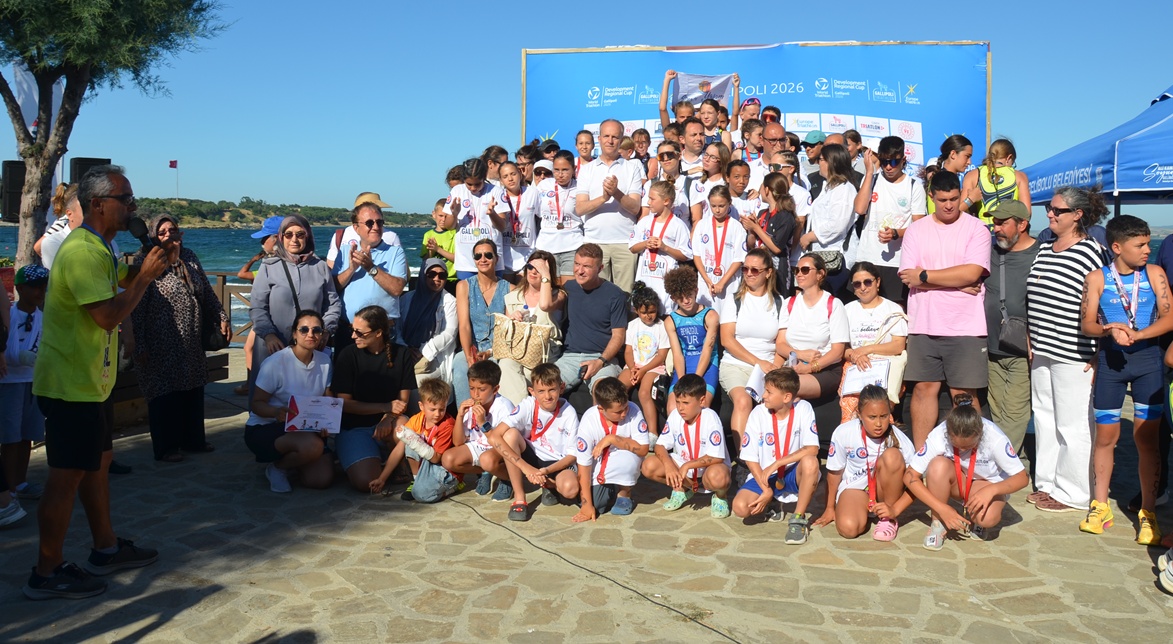 Avrupa Triatlon Bölgesel Gelişim Kupası Yarışmaları Gelibolu’da Sona Erdi