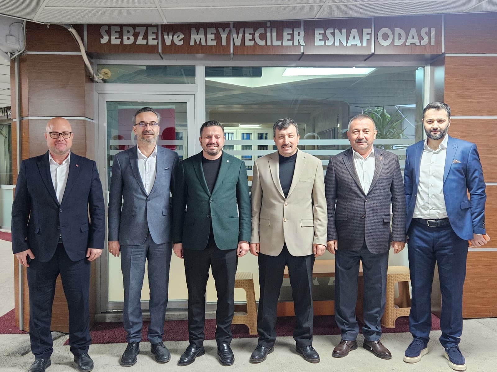 Aydemir’den Esnaf Odalarına Tebrik Ziyareti