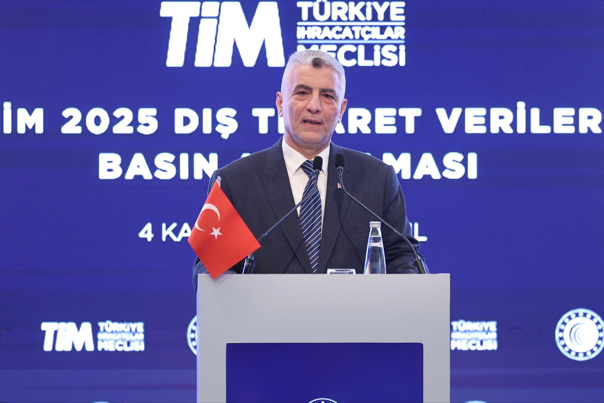 Bakan Bolat: “Ekim Ayında 24 Milyar Dolarlık İhracatla Tüm Zamanların Ekim Rekoru Kırıldı”