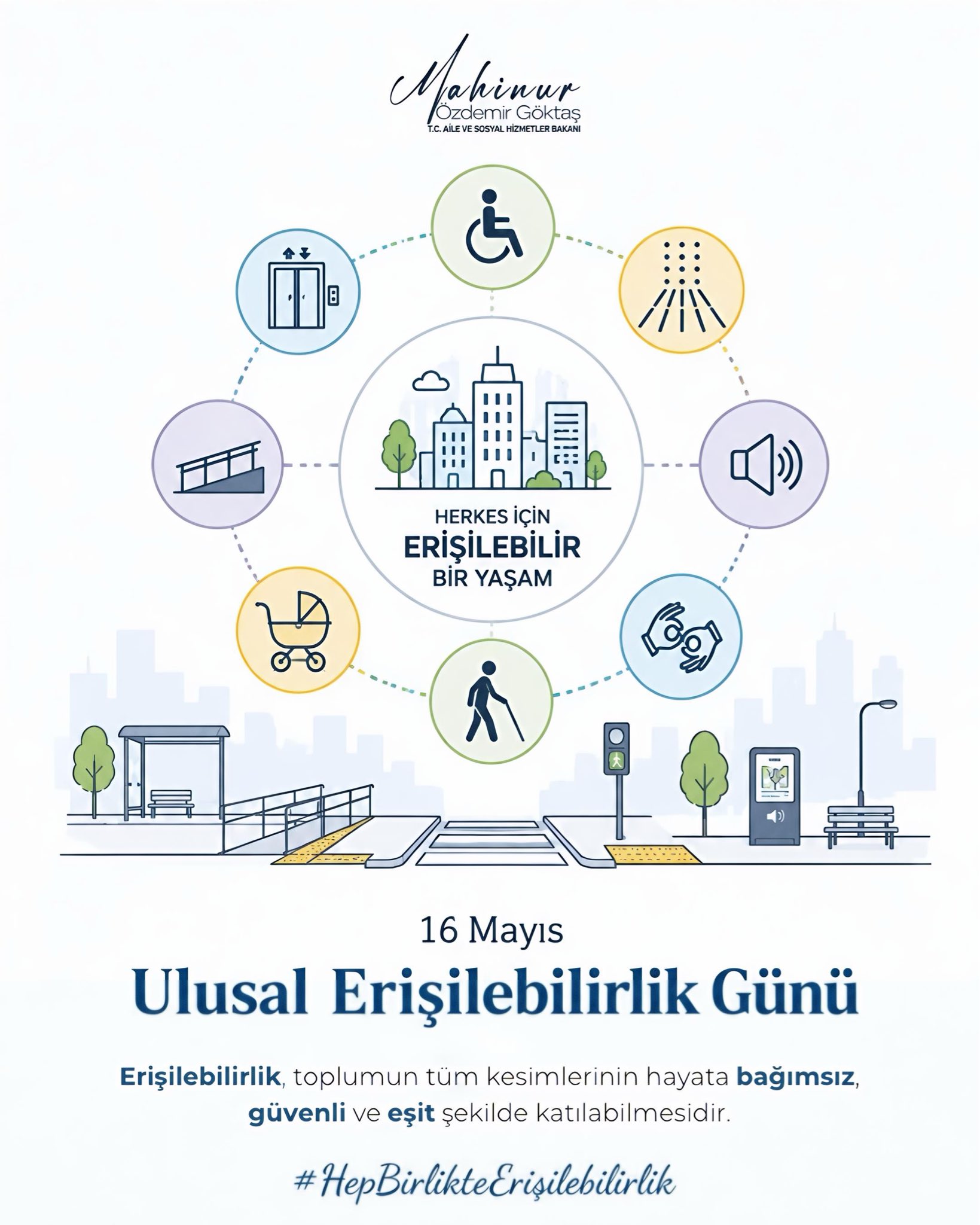 Bakan Göktaş’tan 16 Mayıs Ulusal Erişilebilirlik Günü Mesajı: Engelsiz Bir Yaşamın Altyapısını İnşa Etmek İçin Çalışıyoruz