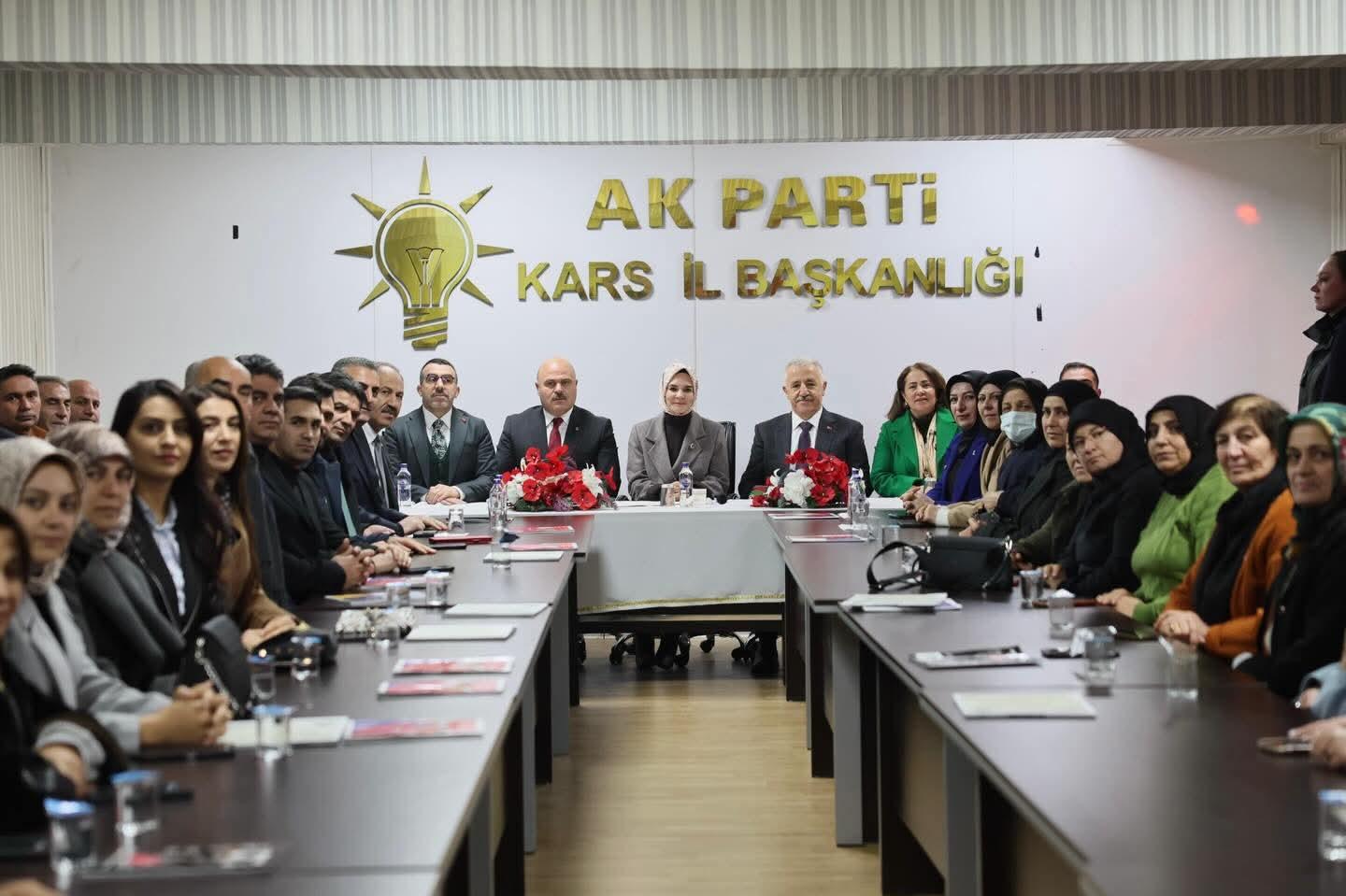 Bakan Göktaş’tan AK Parti Kars İl Başkanlığına Ziyaret: “Ülkemizin Gücüne Güç Katacağız”