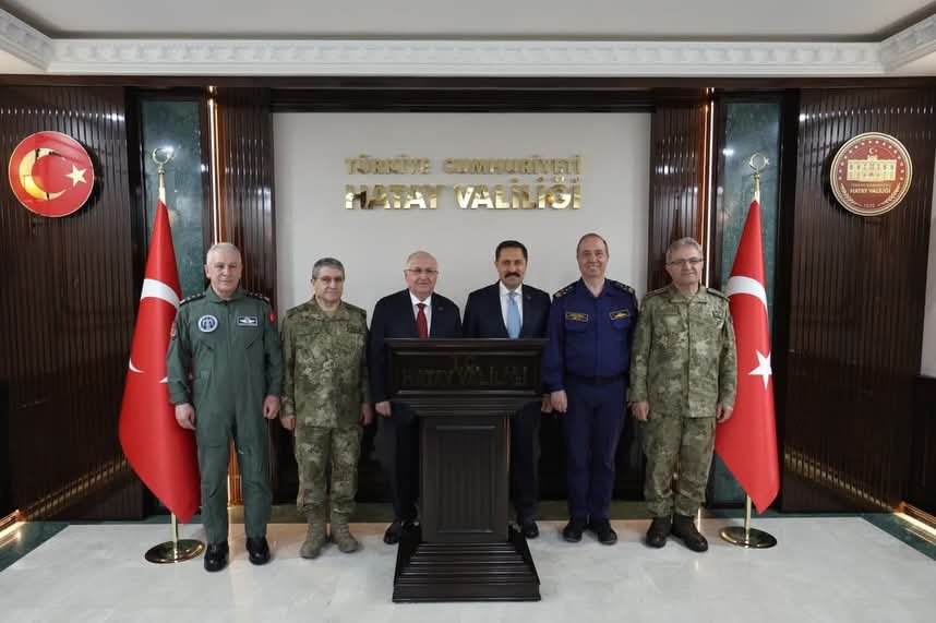 Bakan Güler Hatay Valiliği’ni Ziyaret Etti