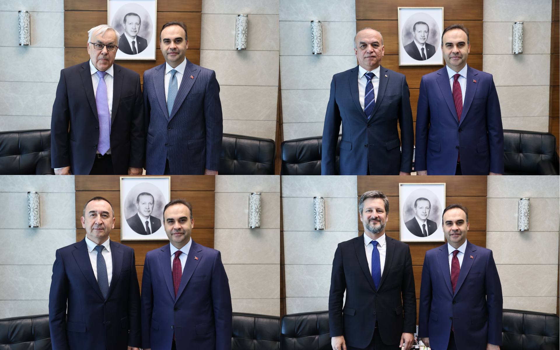 Bakan Kacır, Yedi Ülkenin Büyükelçisini Kabul Etti