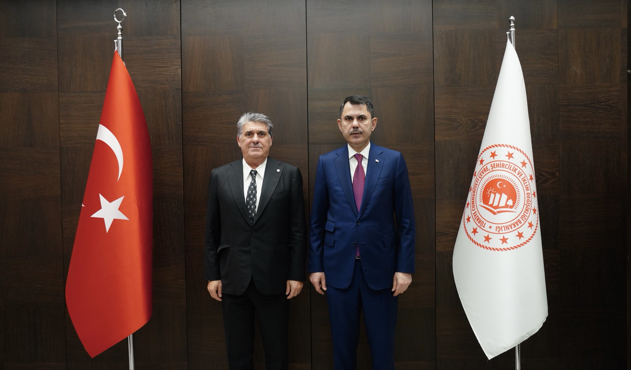 Bakan Murat Kurum, Beşiktaş Başkanı Serdal Adalı İle Görüştü