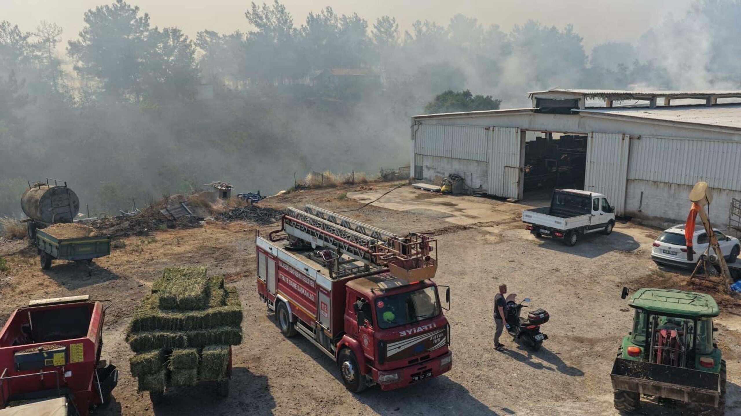 Balıkesir Kepsut ve Altıeylül Orman Yangınlarında Son Durum