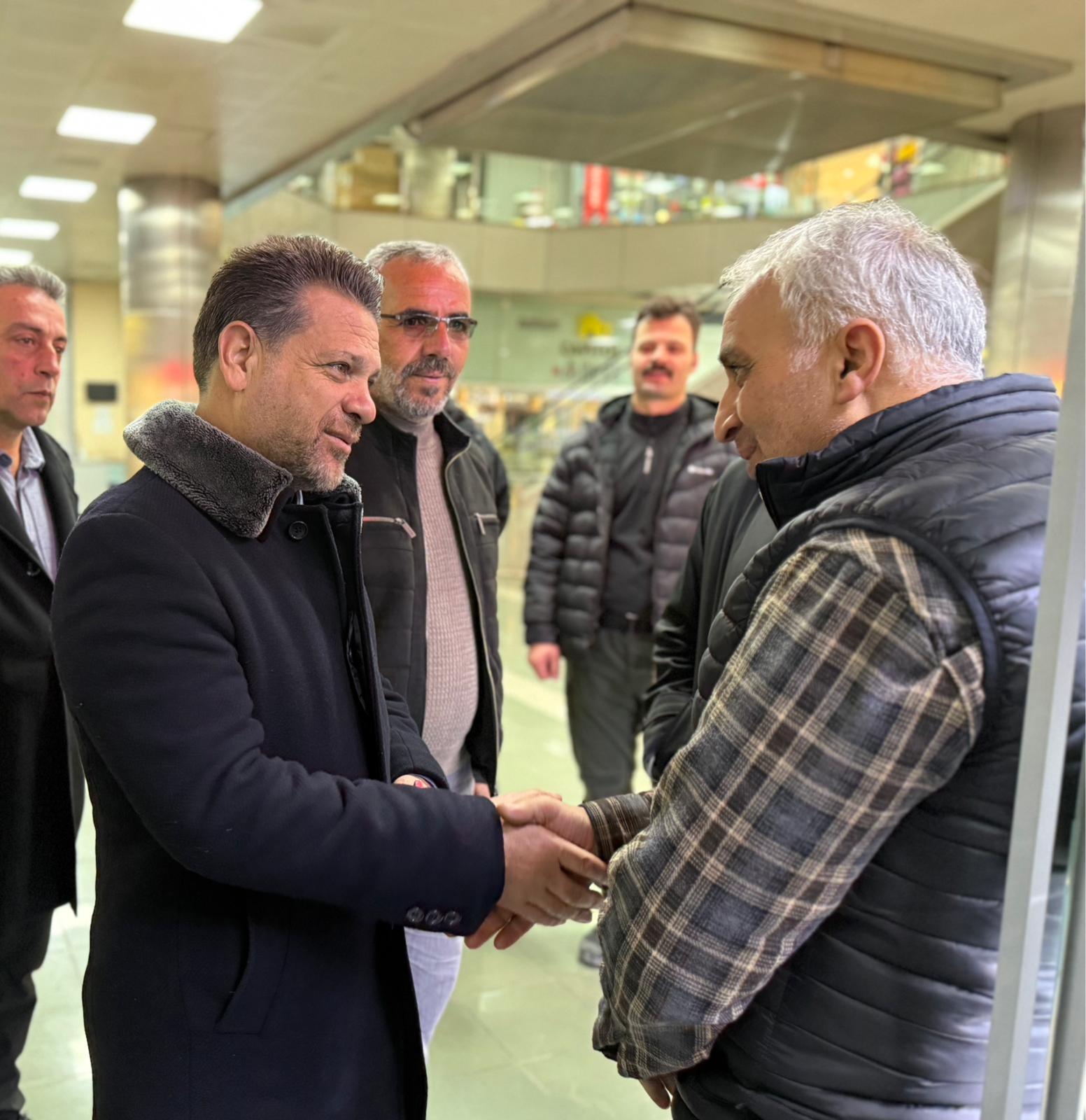 Başkan Kuşan’ın Mahalle ve Esnaf Ziyaretleri Sürdürülüyor