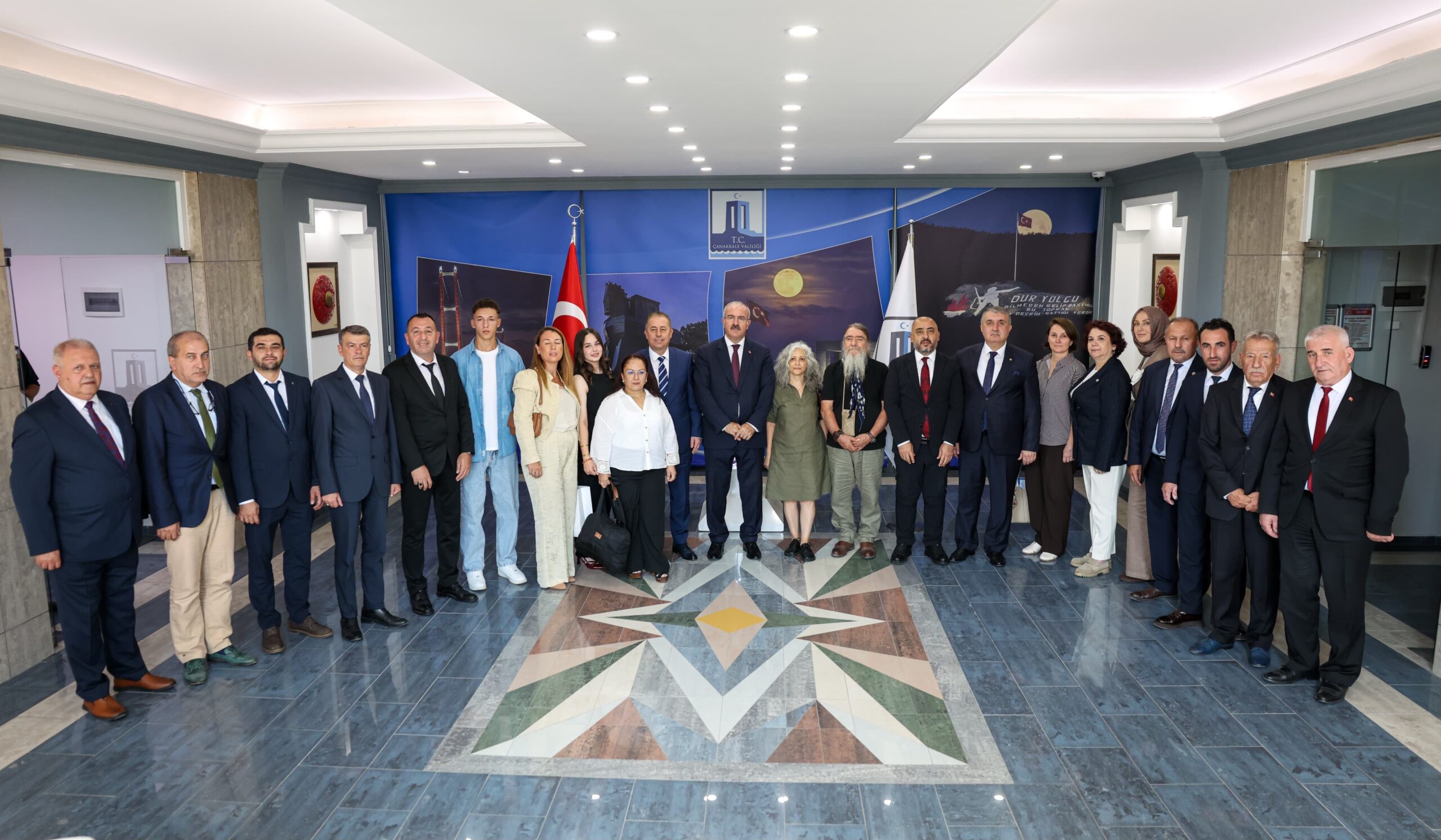 Çanakkale’de Ahilik Haftası Kapsamında Valilik Ziyareti Gerçekleşti