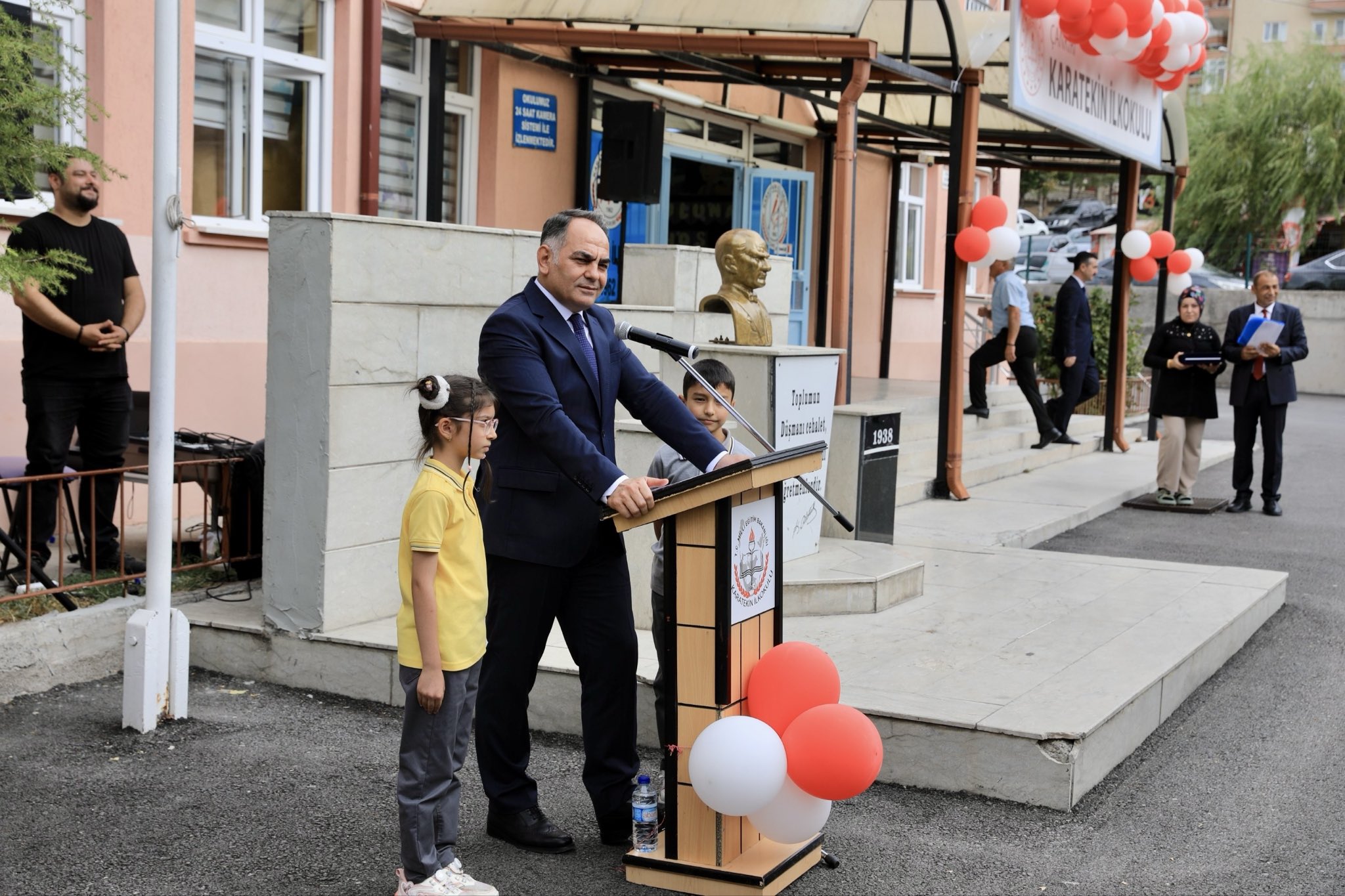 Çankırı’da Yeni Eğitim Yılı Karatekin İlkokulu’nda Başladı
