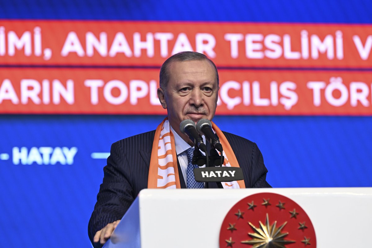 Cumhurbaşkanı Erdoğan: Hatay’ın Güvenini Boşa Çıkarmadık, Yaraları El Birliğiyle Sardık