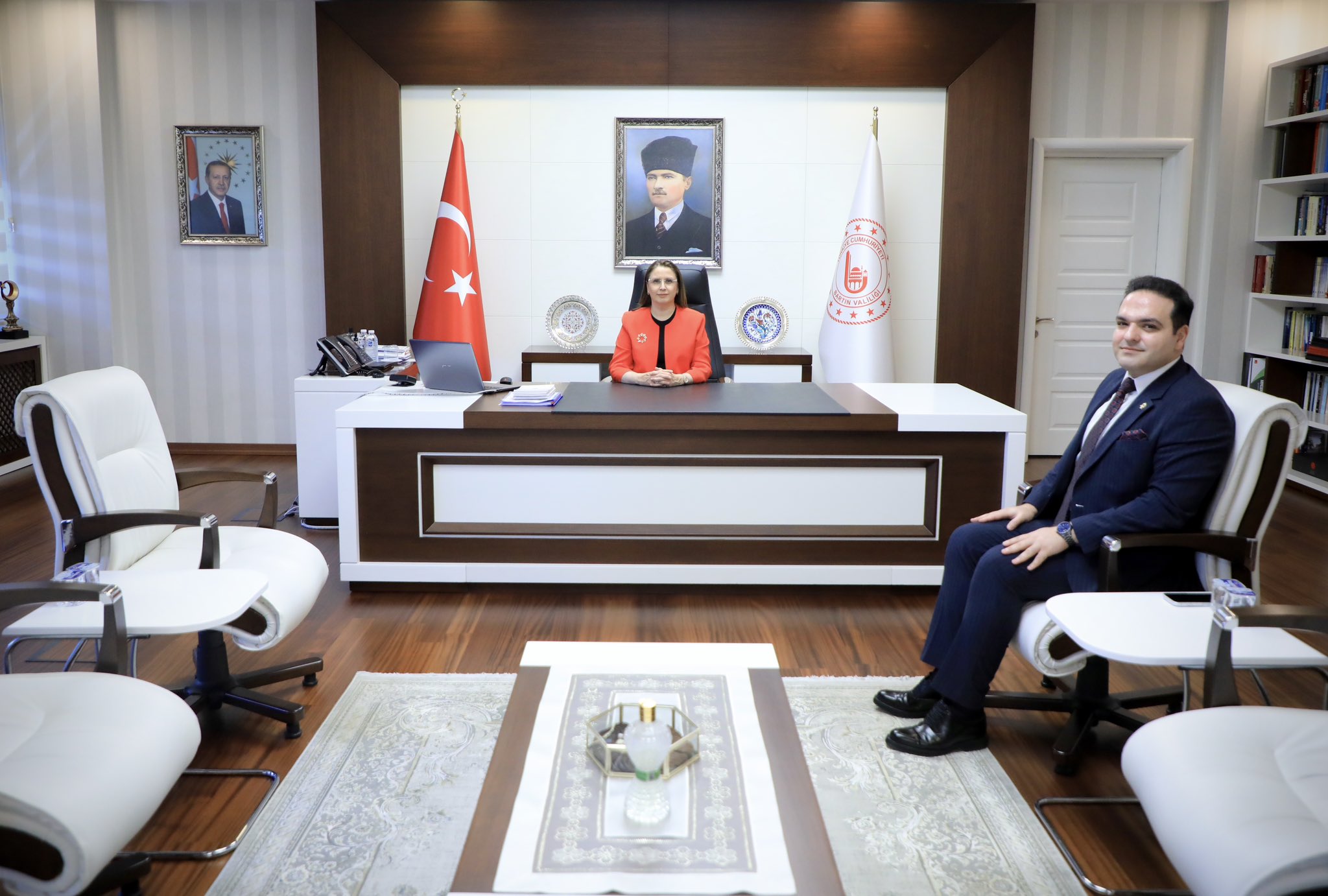 Cumhuriyet Savcısı Tayfun Karataş’tan Vali Dr. Nurtaç Arslan’a Veda Ziyareti
