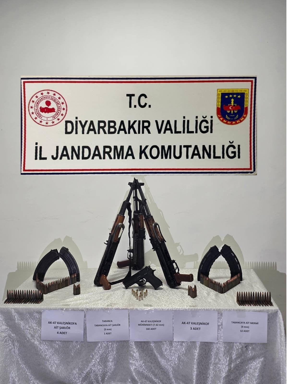 Diyarbakır’da Kaçak Silah Operasyonu: 8 Adrese Eş Zamanlı Baskın Düzenlendi