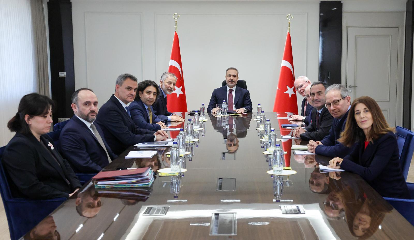 Dışişleri Bakanı Hakan Fidan, SETA Vaşington Ofisi Heyetini Kabul Etti