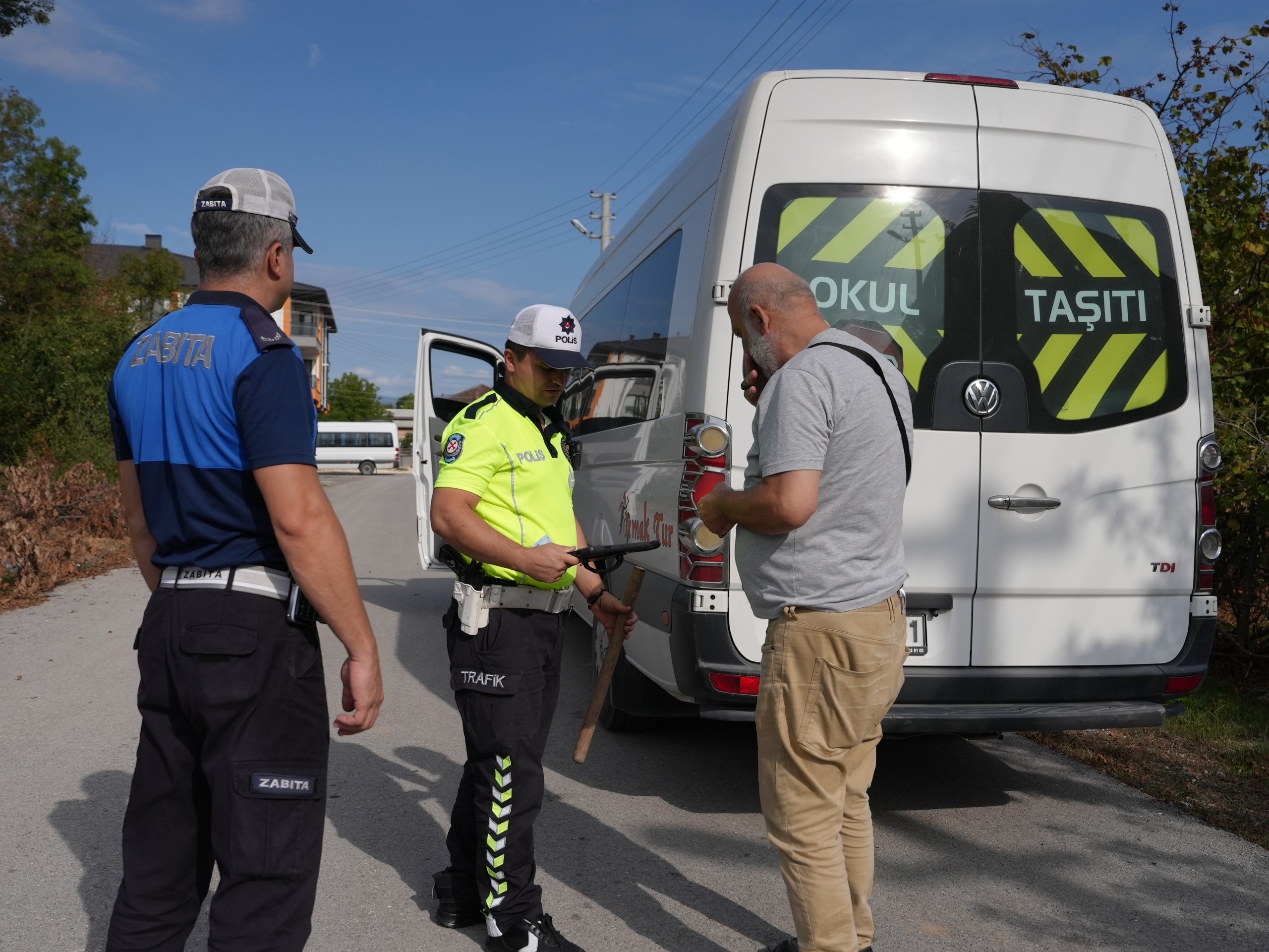 Düzce’de Okul Servislerine Yönelik Kapsamlı Denetim Başladı