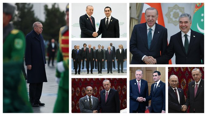 Erdoğan, Türkmenistan Ziyaretinde Gündemi Değerlendirdi