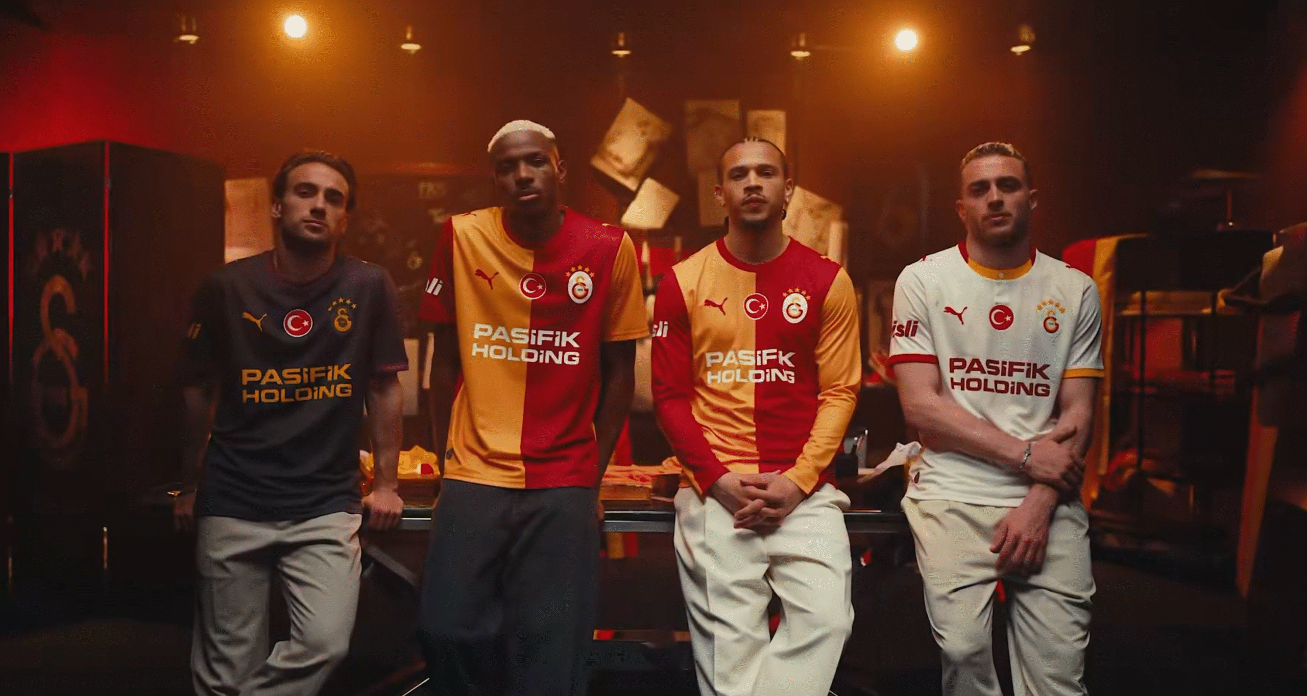 Galatasaray’ın 2026-2027 Sezonu Formaları Beğeniye Sunuldu