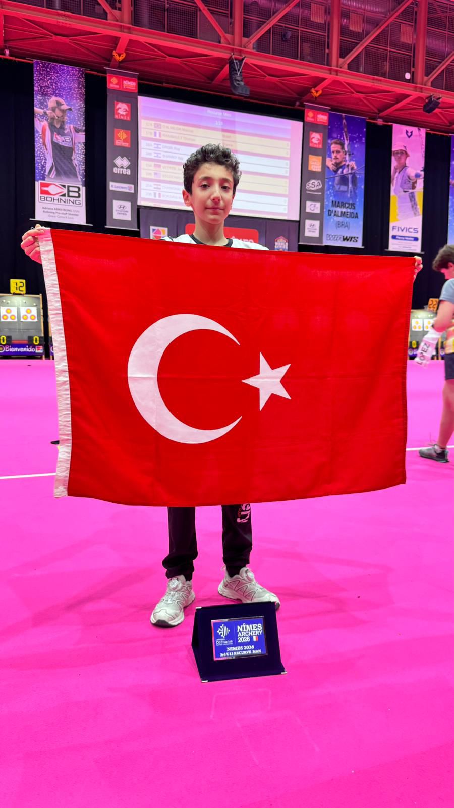 Gaziantepli Okçu Mehmet Akif Şahin’den Dünya Üçüncülüğü Başarısı