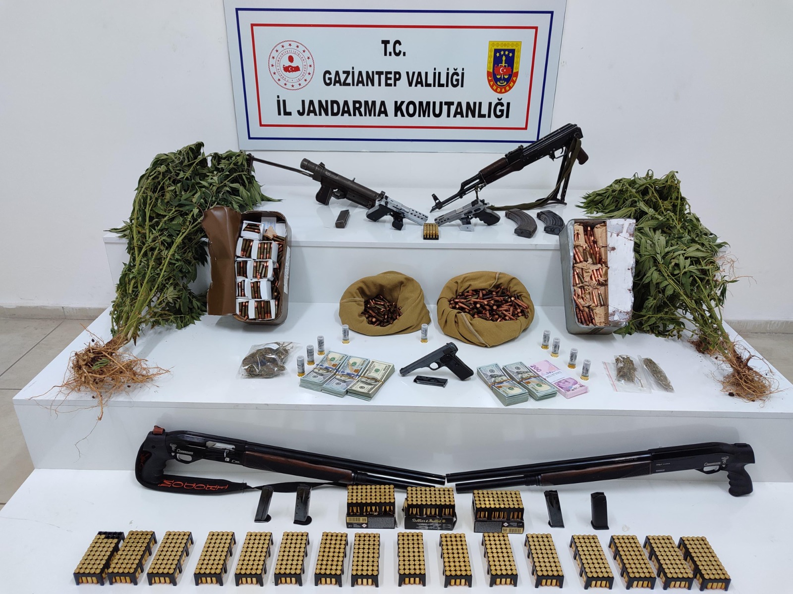 Gaziantep’te145 Operasyonda 180 Gözaltı: Jandarma Kaçakçılara Göz Açtırmadı