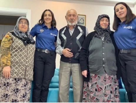 Gaziler Günü’nde Gazi Polis ve Şehit Ailelerine Anlamlı Ziyaret