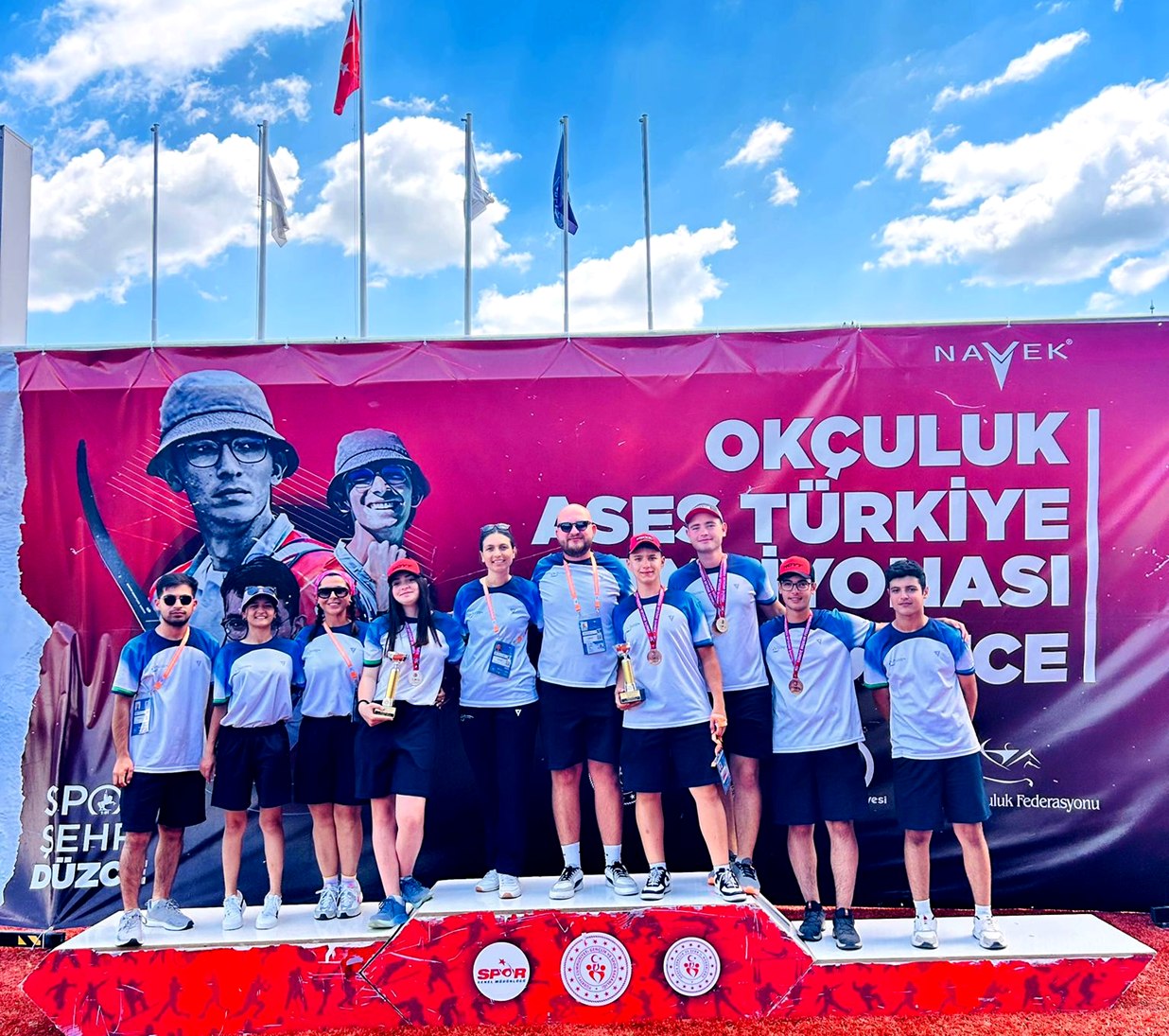 Gelibolu’ya okçulukda bir Türkiye 2’liği, birde Türkiye 3’lüğü geldi