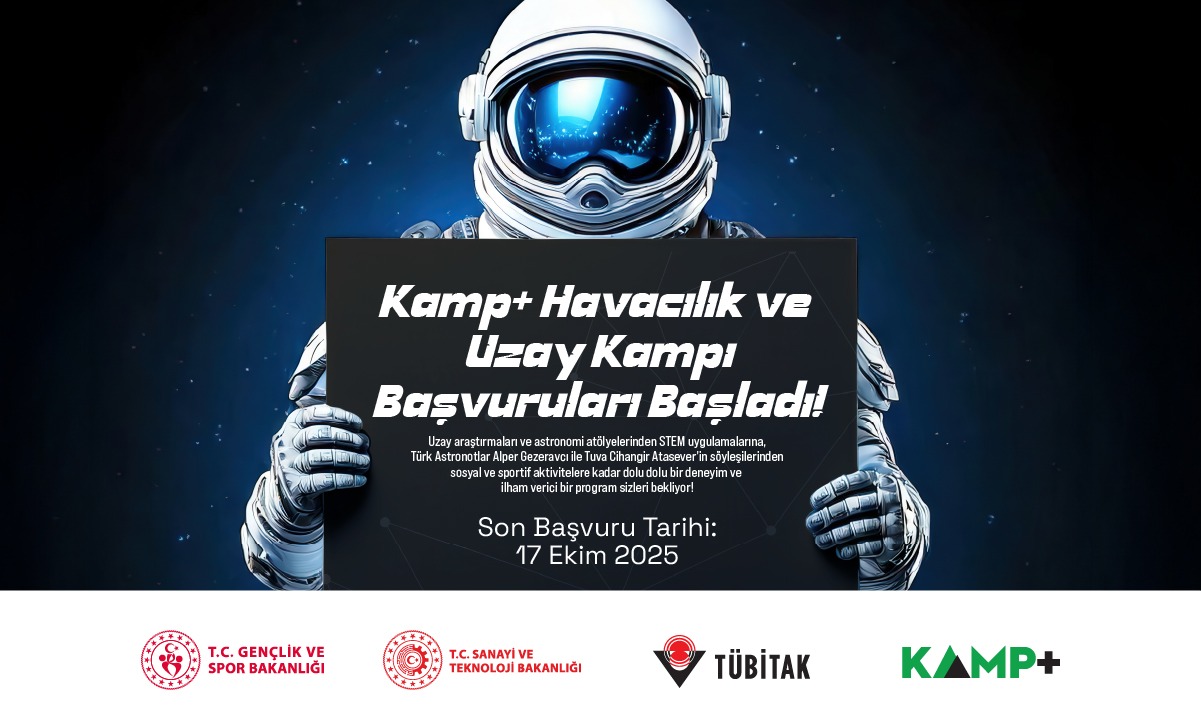 Gençlik ve Spor Bakanlığı ile TÜBİTAK’tan “KAMP+ Havacılık ve Uzay Kampı”