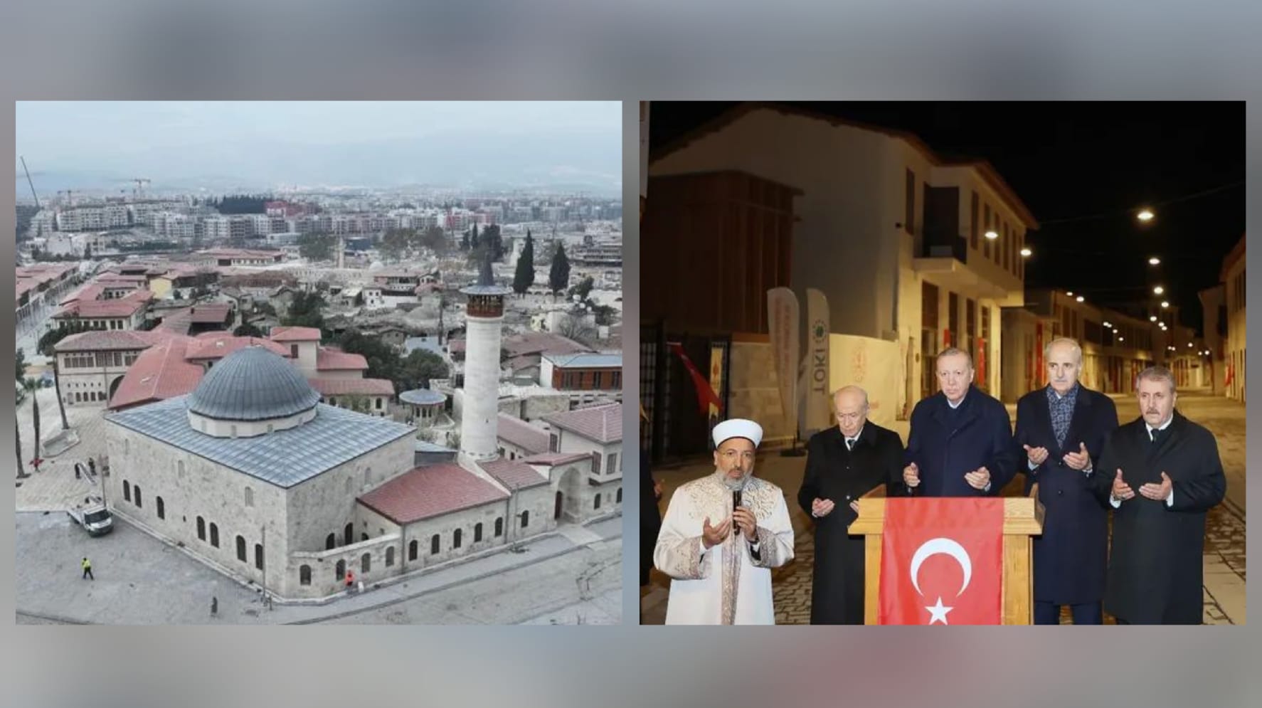 Habib-i Neccar Camii Dualarla Yeniden İbadete Açıldı