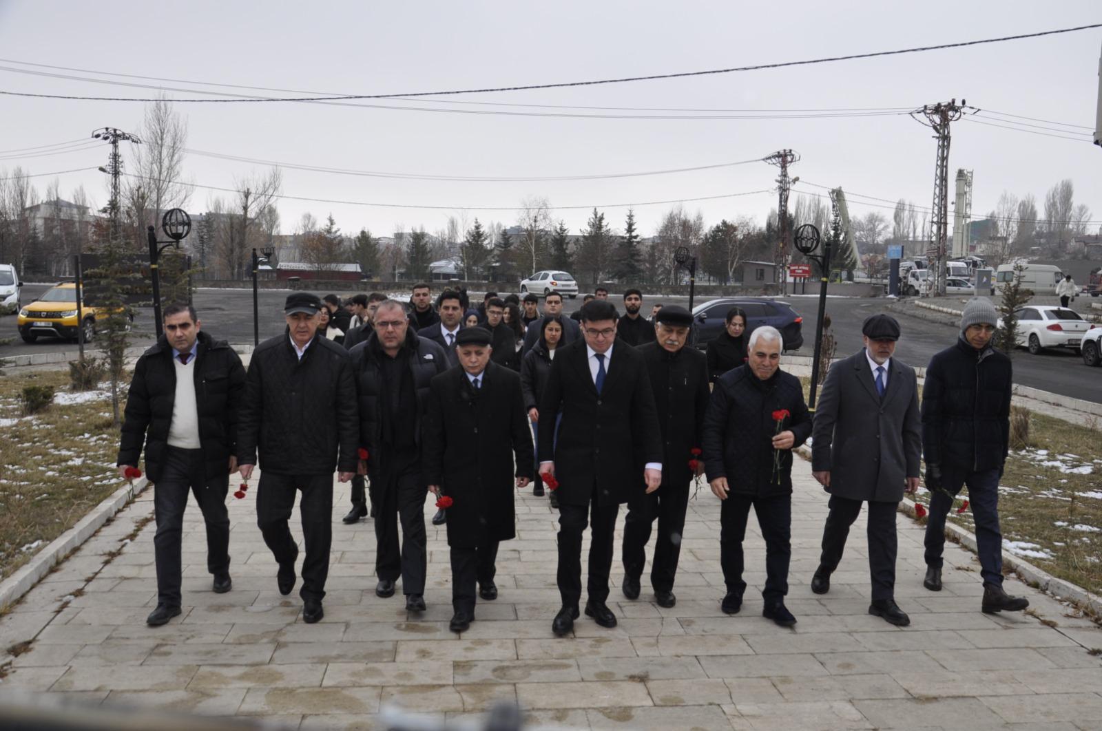 Haydar Aliyev Vefatının 22. Yılında Kars’ta Anıldı