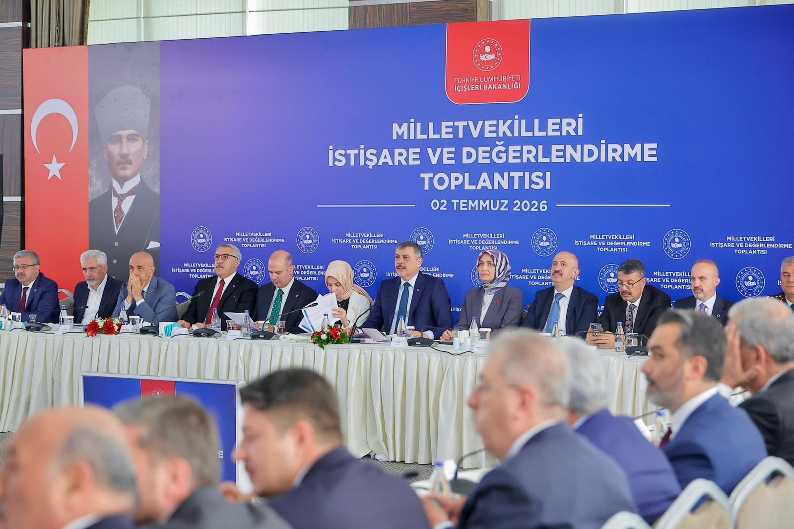 İçişleri Bakanı Çiftçi, Ak Parti Heyetiyle İstişare Ve Değerlendirme Toplantısında Bir Araya Geldi