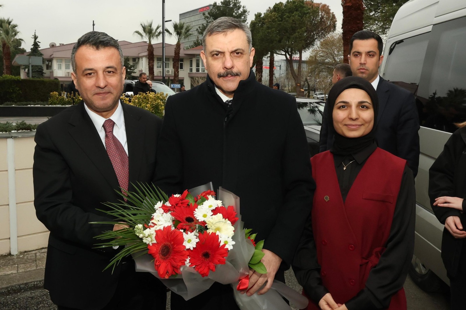 İçişleri Bakanı Mustafa Çiftci Samsun Büyükşehir Belediyesini Ziyaret Etti