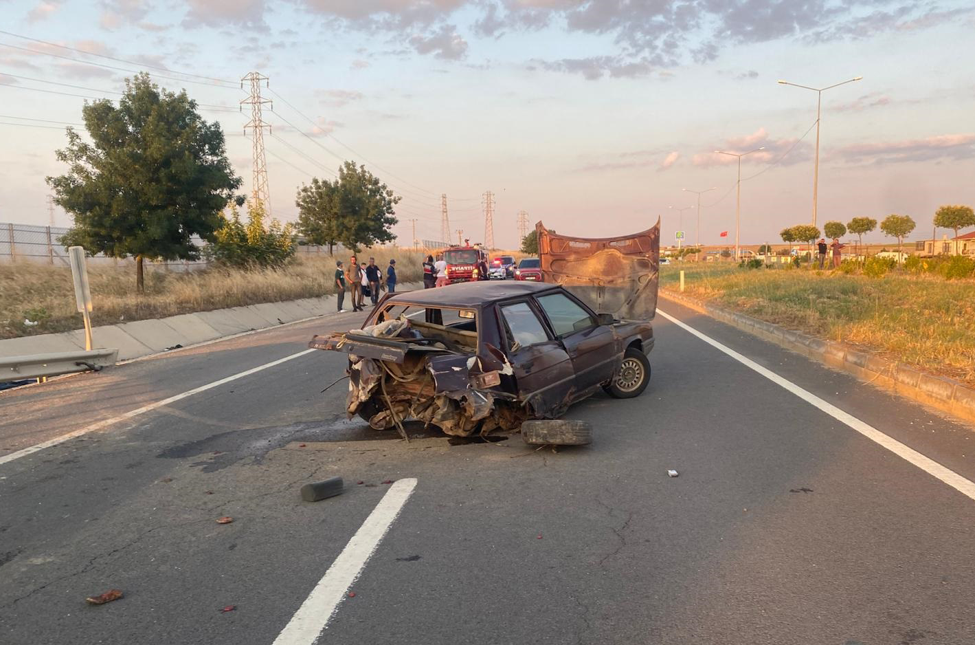 İpsala’da İki Otomobil Çarpıştı: 1 Yaralı