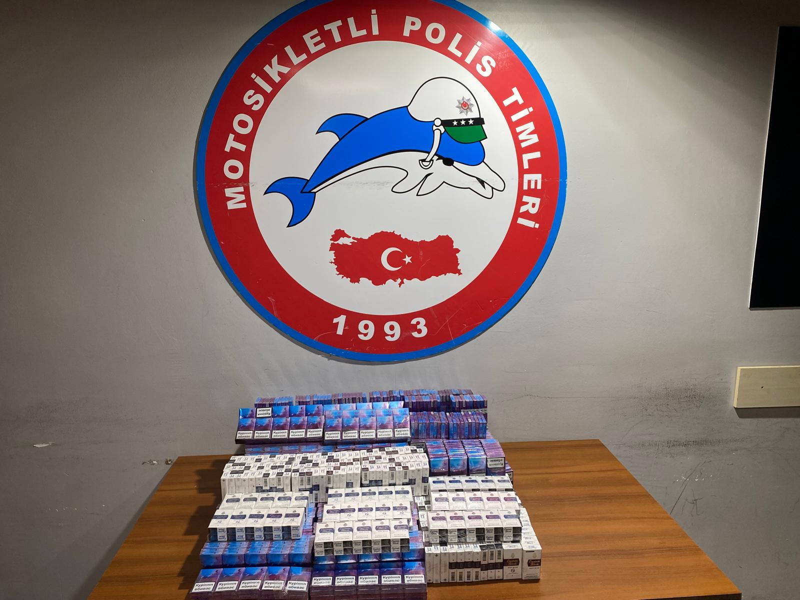 İskenderun’da 1640 Paket Bandrolsüz Sigara Ele Geçirildi